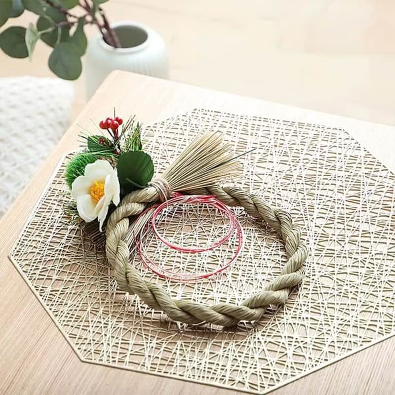 【創意手做】藺草注連繩 祈福避邪 淨化空氣除臭 手工材料 日本製
