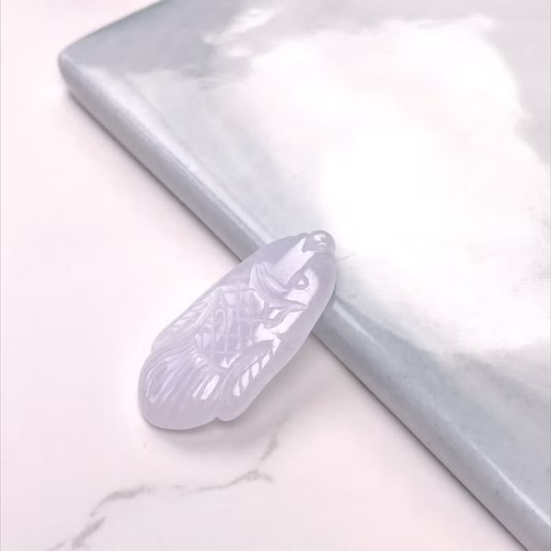 冰種翡翠魚 | 天然緬甸A貨翡翠 | 送禮