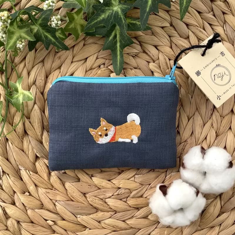 娜吉小物。廢廢動物系列零錢包－廢廢柴柴