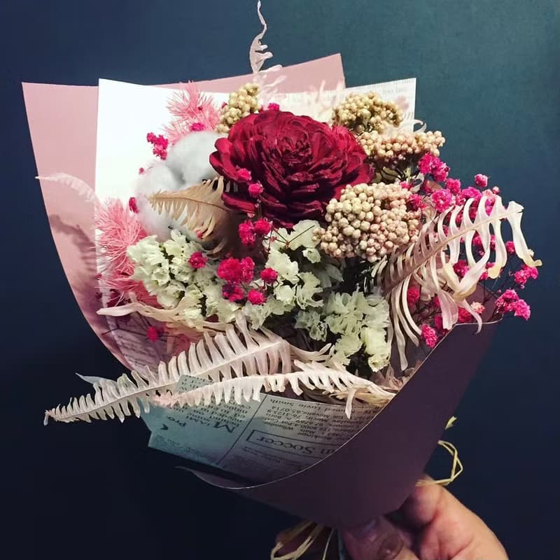 【花束】你值得的好|節日送禮|求婚|週年紀念|永生花|乾燥花