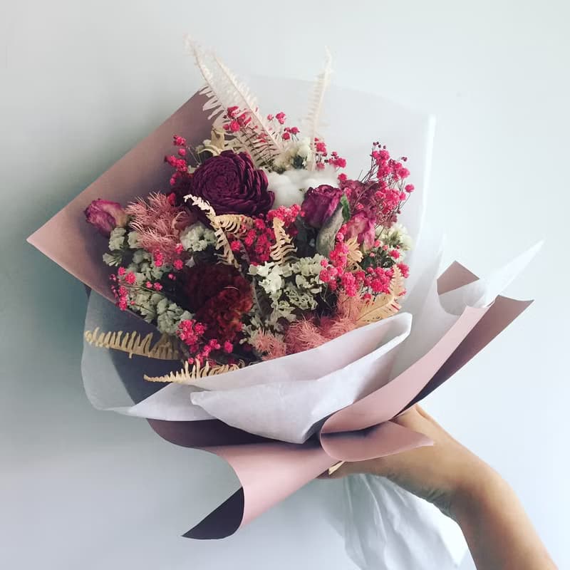 【花束】你值得的好|節日送禮|求婚|週年紀念|永生花|乾燥花