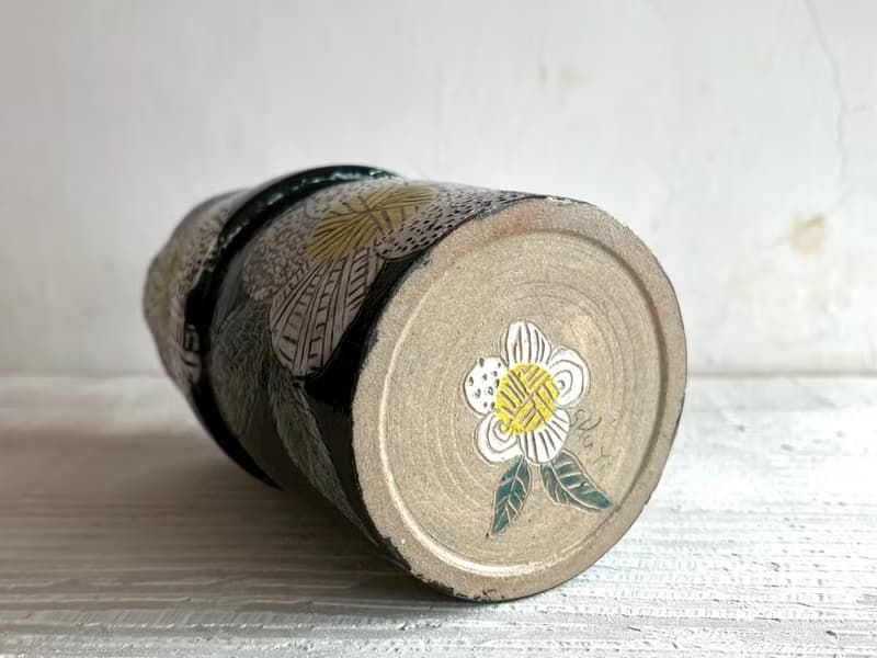 花。紋陶製造型花瓶(售完再製款)_陶製花器花皿