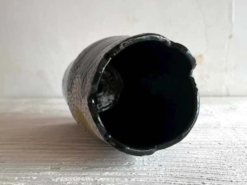 花。紋陶製造型花瓶(售完再製款)_陶製花器花皿