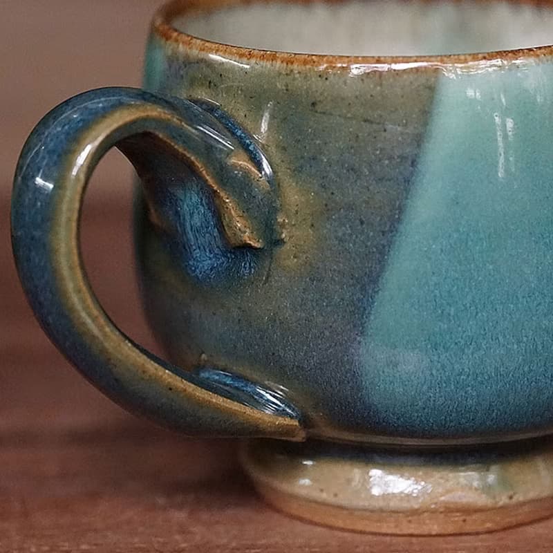 小樽燒咖啡杯組
