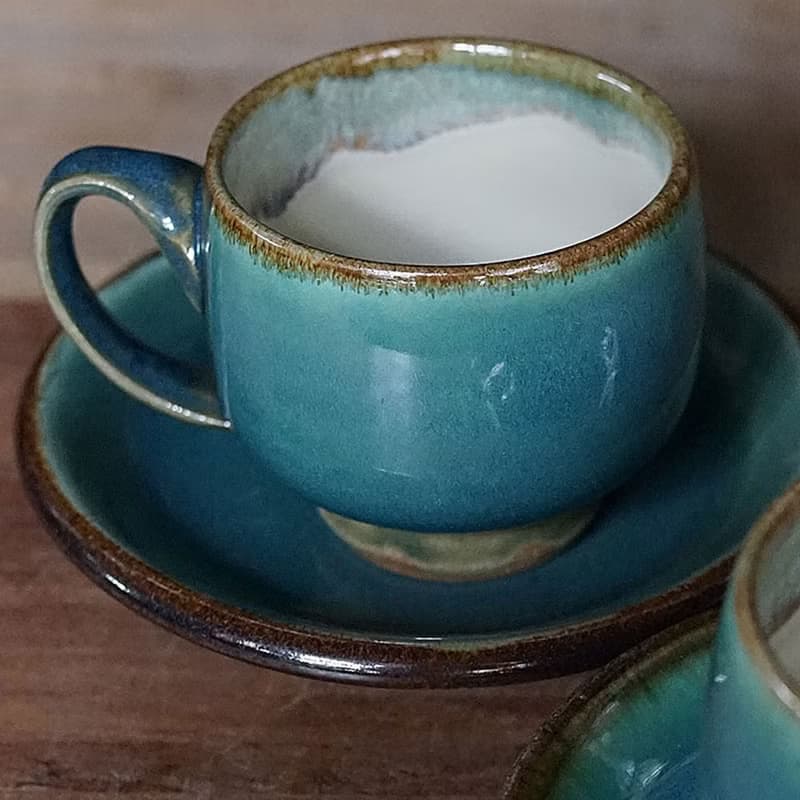 小樽燒咖啡杯組