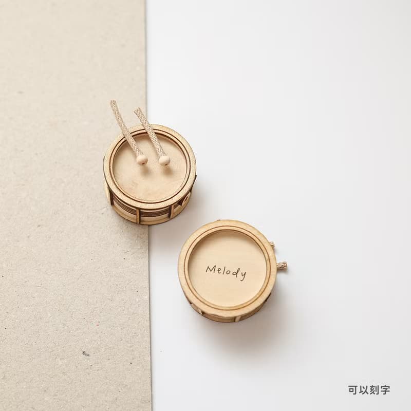 仿真小軍鼓吊飾 鑰匙圈 音樂手作禮物