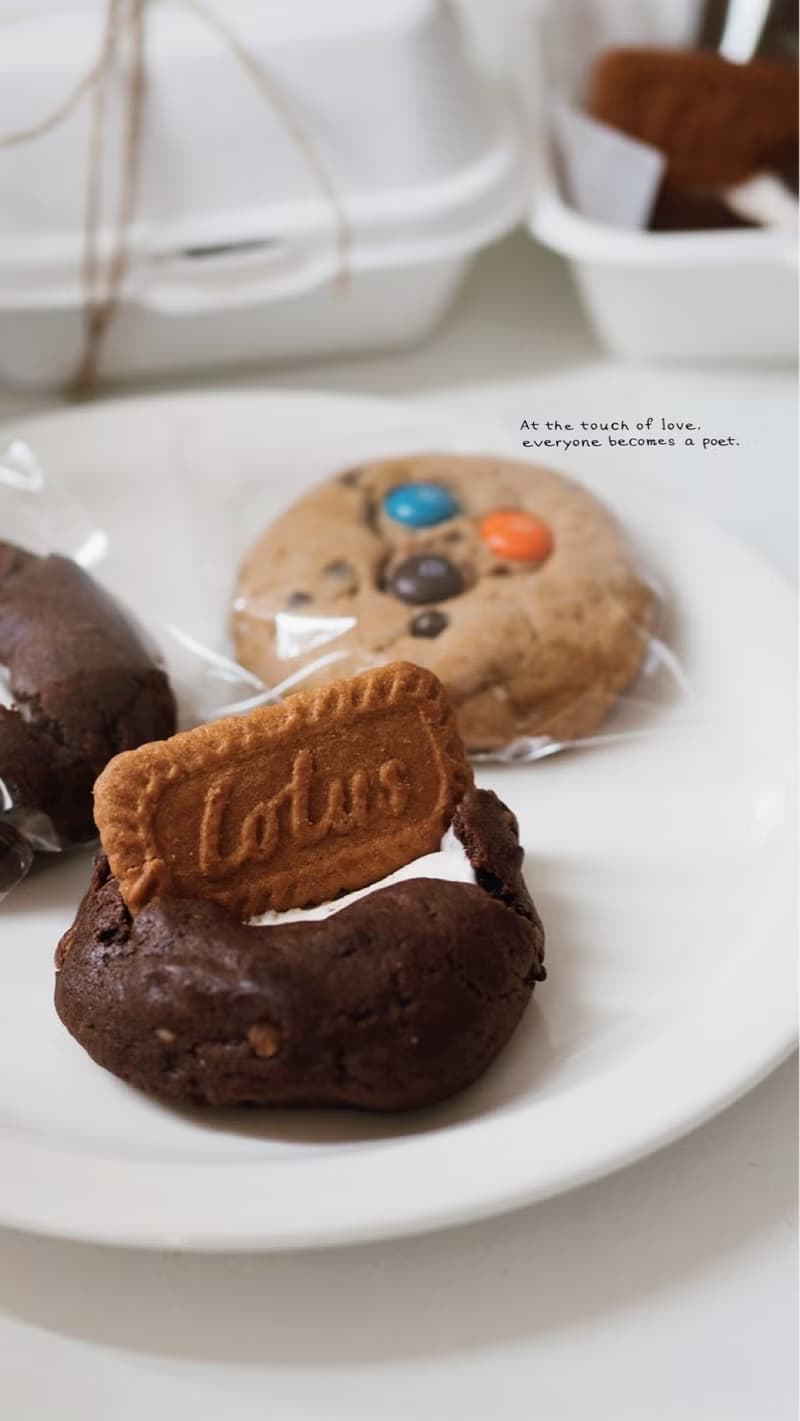 美式軟餅乾-經典巧克力 m&m巧克力 伯爵口味