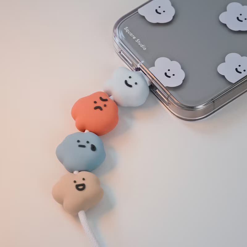 【套裝】 喜怒哀樂 咬線器 傳輸線保護套 Cable bite