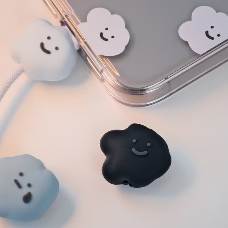 【套裝】 喜怒哀樂 咬線器 傳輸線保護套 Cable bite