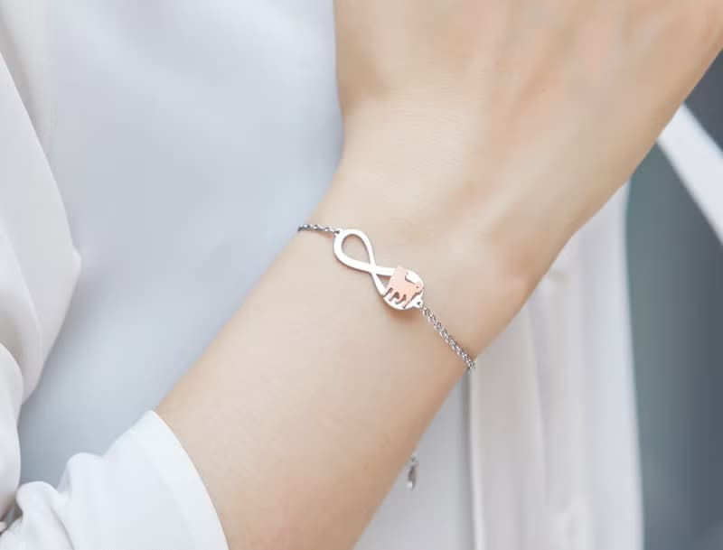 柴犬手鍊 - 永恆與狗系列-抗敏醫療鋼