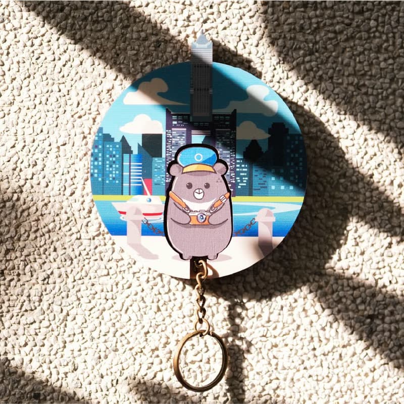 Key House 黑熊遊台灣_高雄 生日禮物 交換禮物 情人節禮物 畢業