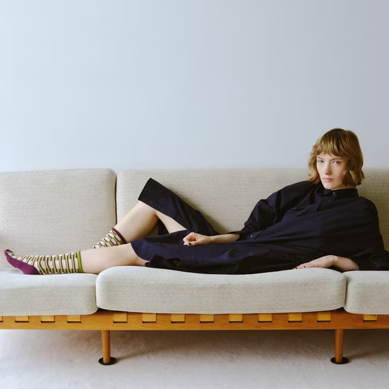 ビッツ ボーダー・ bits_border / organic cotton  /socks