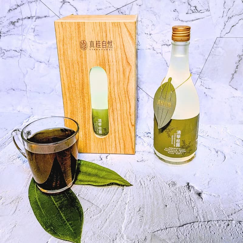 清華桂露(肉桂純露)500ml木製質感禮盒