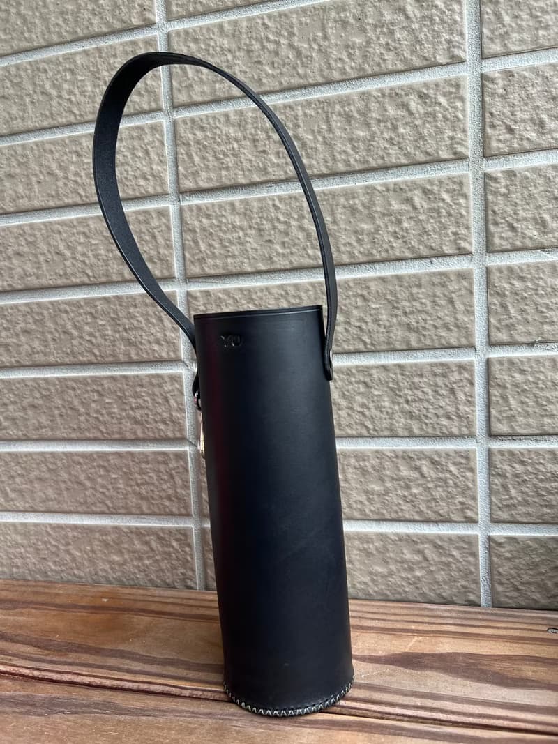 保溫瓶真皮提袋
