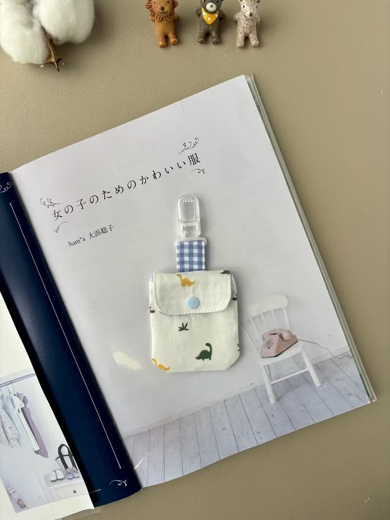 平安福袋  文青小恐龍 寶寶彌月禮 新生兒 平安符袋