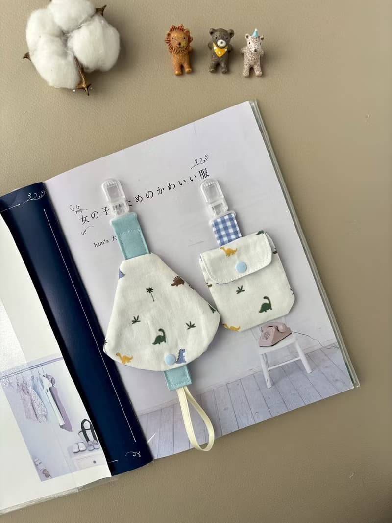 平安福袋  文青小恐龍 寶寶彌月禮 新生兒 平安符袋