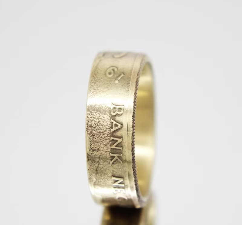 Malaysia Coin Ring 1 ringgit 1989-1993 coin rings for men coin rings for women