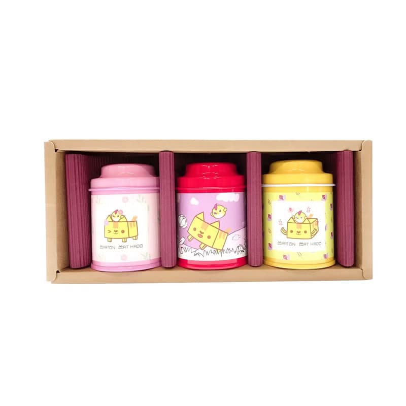 【無藏X開箱貓】工藝花茶_開花茶3入罐裝禮盒(3款組隨機)