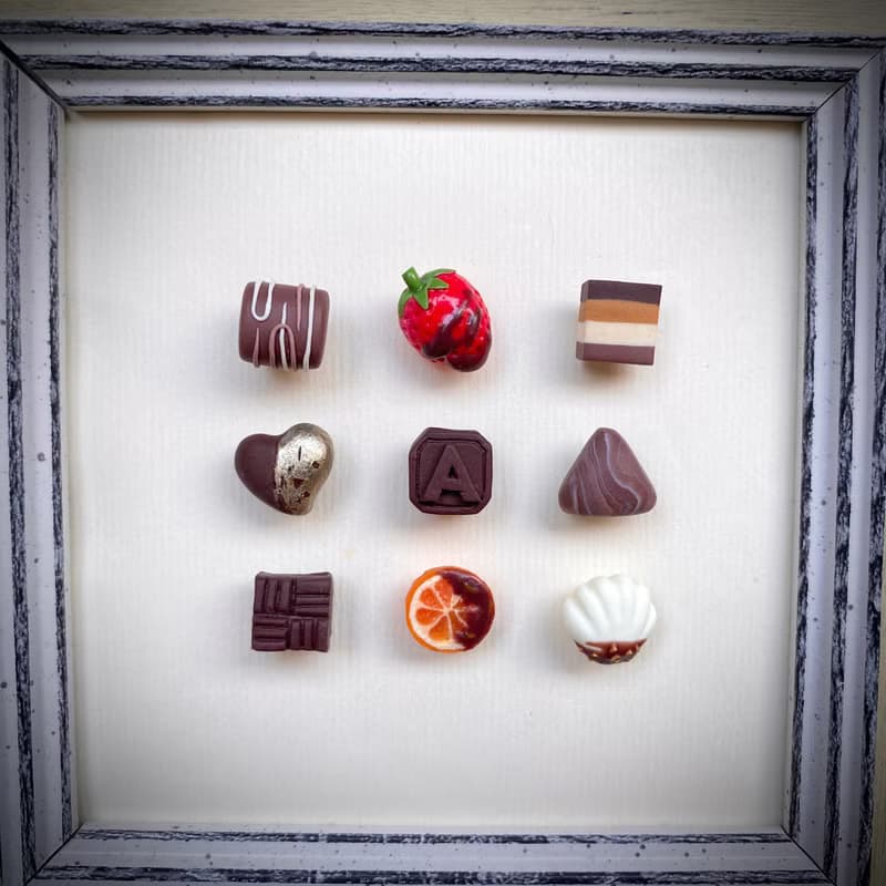 濃情巧克力袖珍耳環-單賣 情人節 生日 紀念日