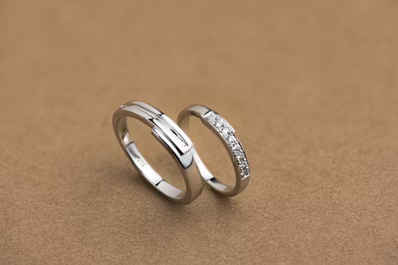 【情侶對戒】Twilight 無懼的愛 • 純銀戒指厚鍍18K金 • 婚戒