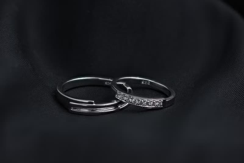 【情侶對戒】Twilight 無懼的愛 • 純銀戒指厚鍍18K金 • 婚戒