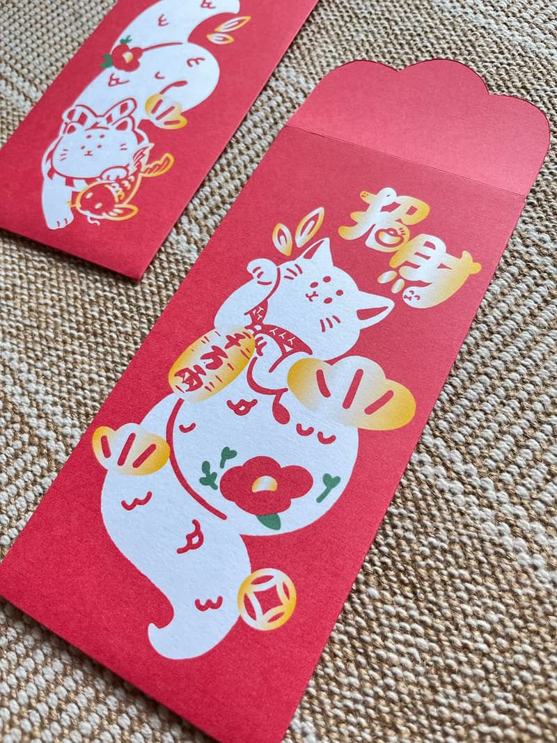 招財貓蛇寶 柴運到旺旺寶 2025 蛇年設計 紅包袋