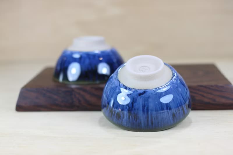 【母親節禮物】60ml 湛海 天目釉 圓滿茶杯 鶯歌名家葉敏祥作品