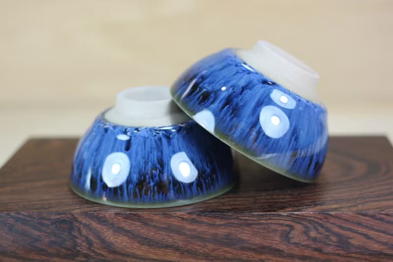 【母親節禮物】60ml 湛海 天目釉 圓滿茶杯 鶯歌名家葉敏祥作品