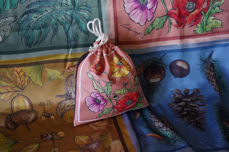 印花束口包 - 共四款