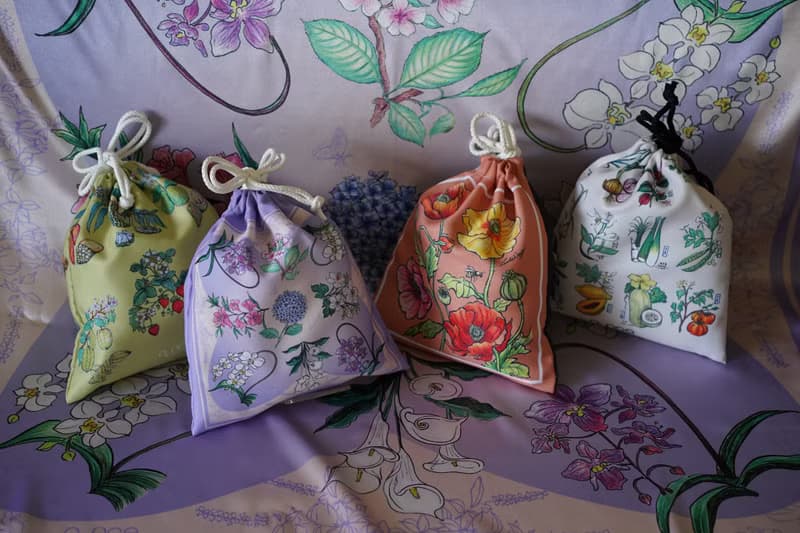 印花束口包 - 共四款