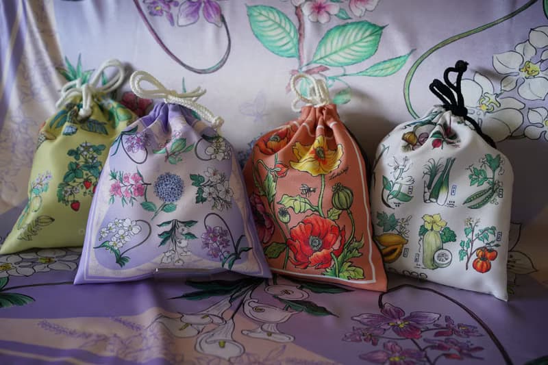 印花束口包 - 共四款