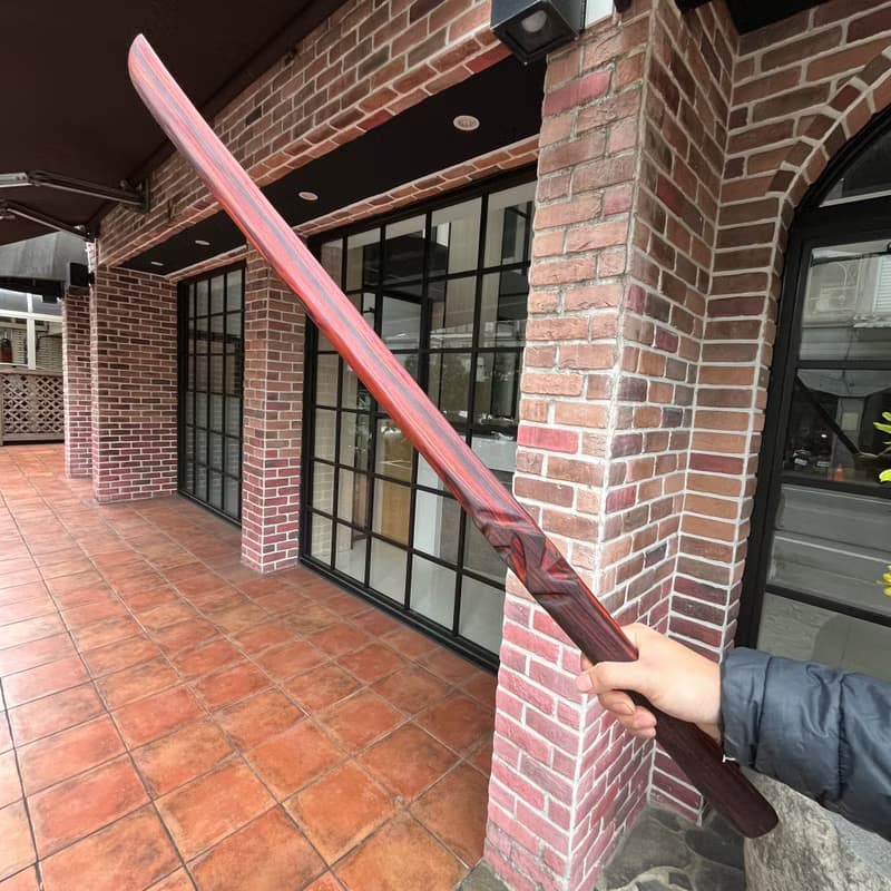 我販劍　逆刃刀　妖刀　戚施締　手工木劍　藝術木刀　魔劍