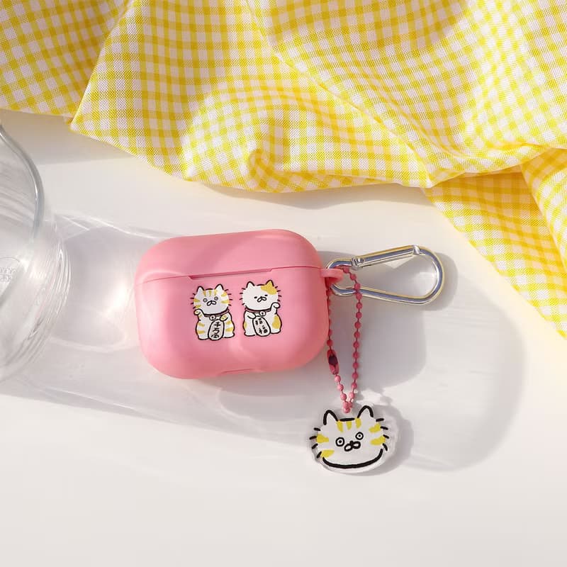 招財貓粉色AirPods Pro保護套/贈吊飾