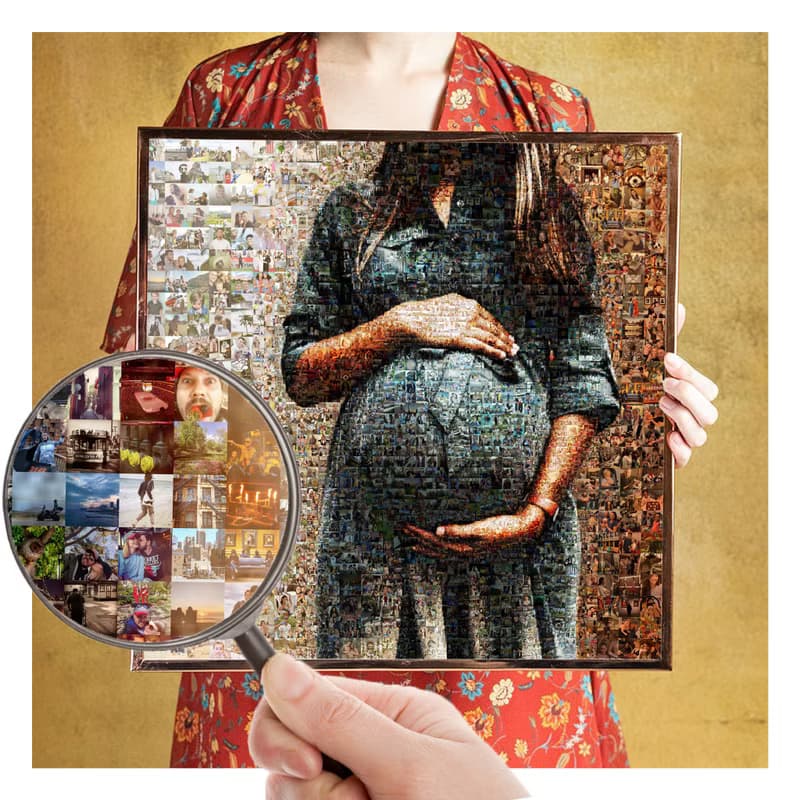 First fathers day gift, Photo collage for fathers day, 1st fathers day