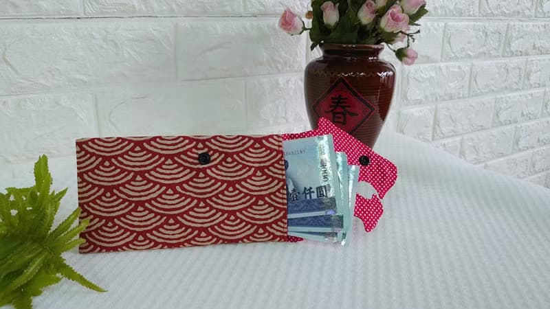 福虎生風 虎嘯祥瑞 布紅包袋錢包 筆袋 手機套 收納袋 存摺袋