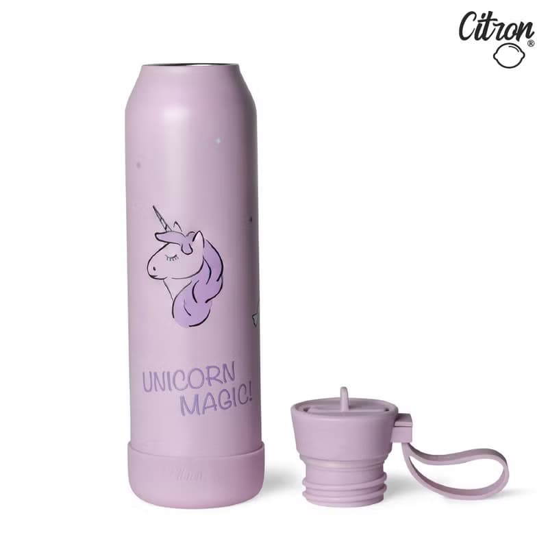 快速出貨【Citron】矽膠提把三層保溫瓶500ml_多款可選