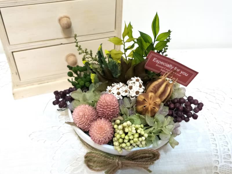  l 療癒小植栽 l *感恩*感謝*療癒*不凋花.恆星花.永生花*禮物*綠色*
