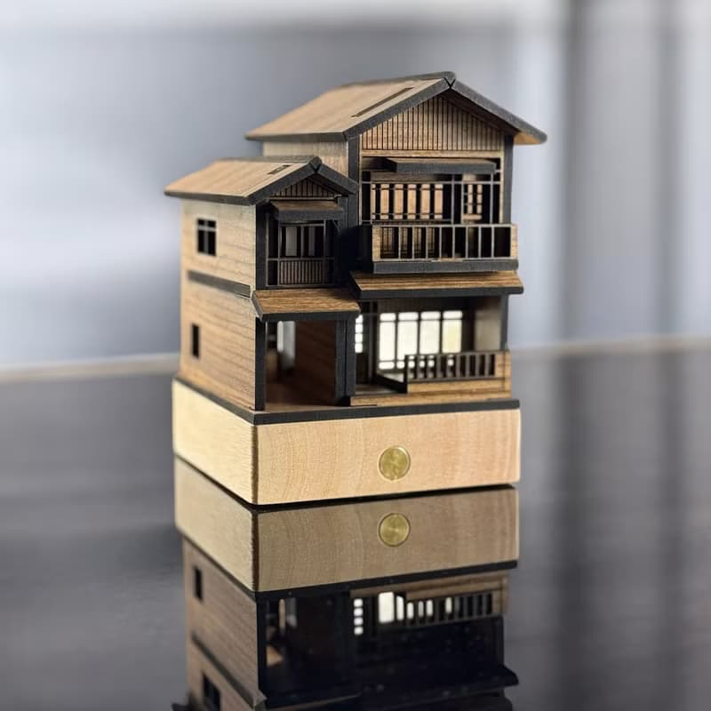 【海之京都-翼宿一/伊根舟屋】床頭燈/桌面擺件/原創設計/USB