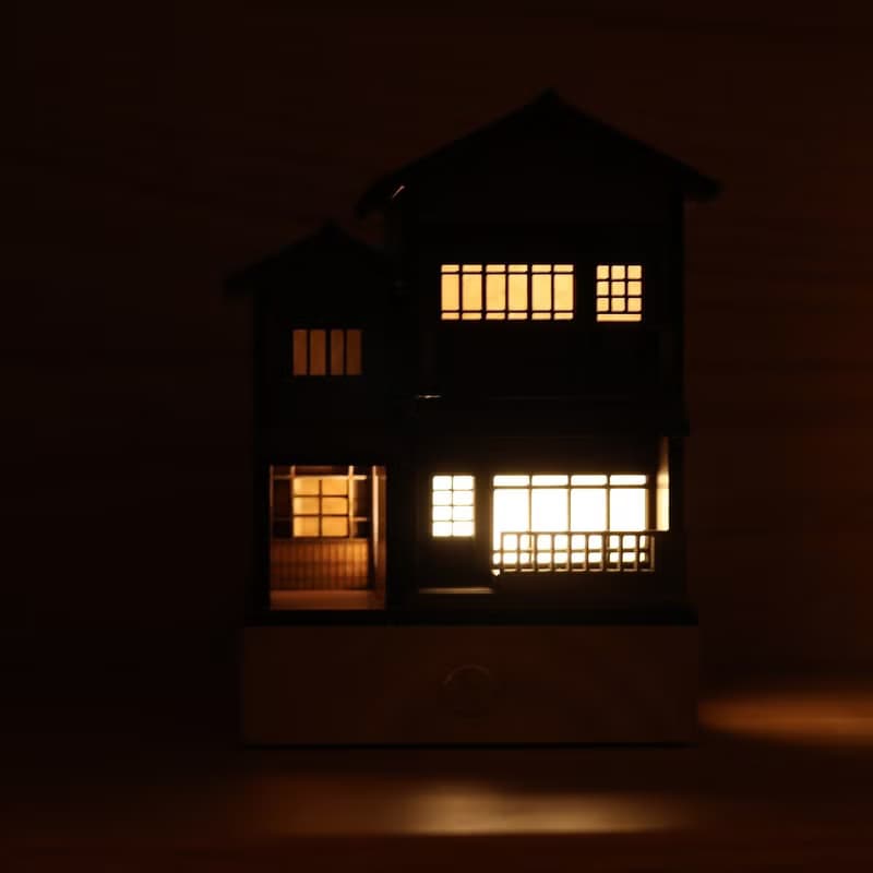 【海之京都-翼宿一/伊根舟屋】床頭燈/桌面擺件/USB/送小船