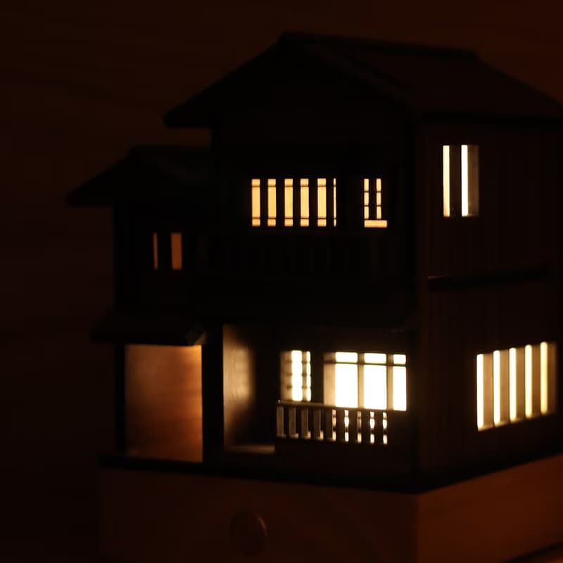 【海之京都-翼宿一/伊根舟屋】床頭燈/桌面擺件/USB/送小船