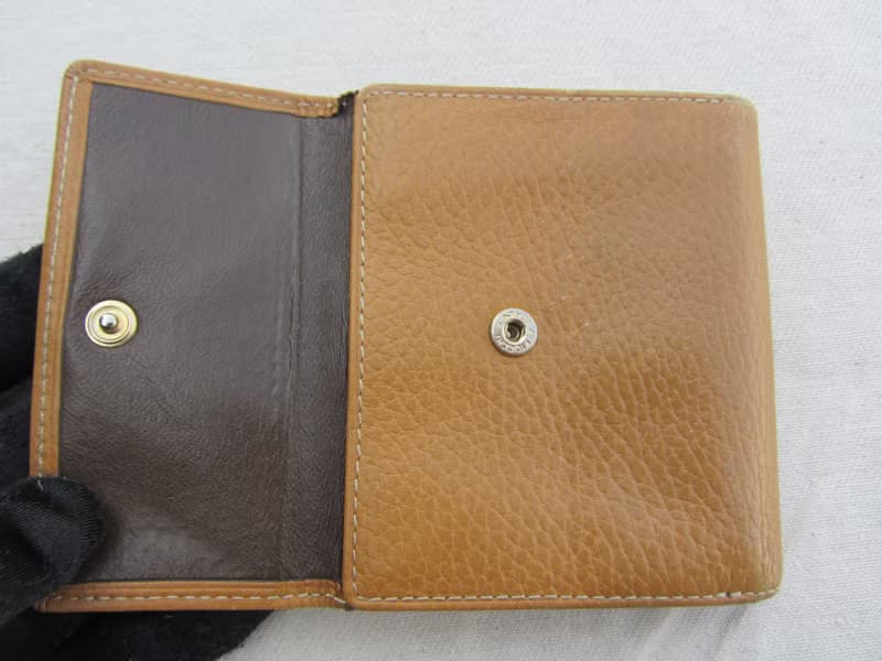 【老時光 OLD-TIME】早期二手老包西班牙製LOEWE短皮夾