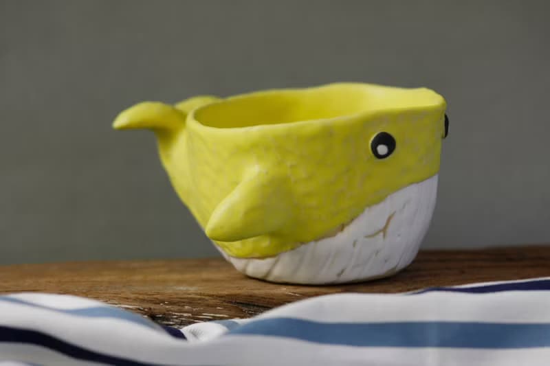 Yellow Whale (coffee cup/tea cup)