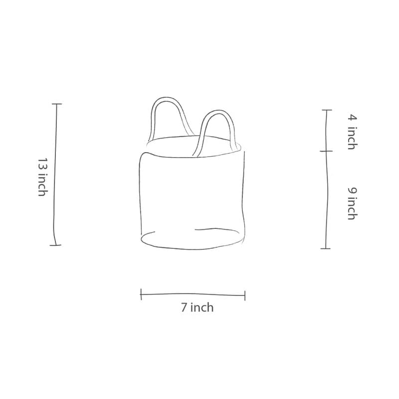 Two Tone Bucket hand bags (Pink+Cream) Purple Strap
