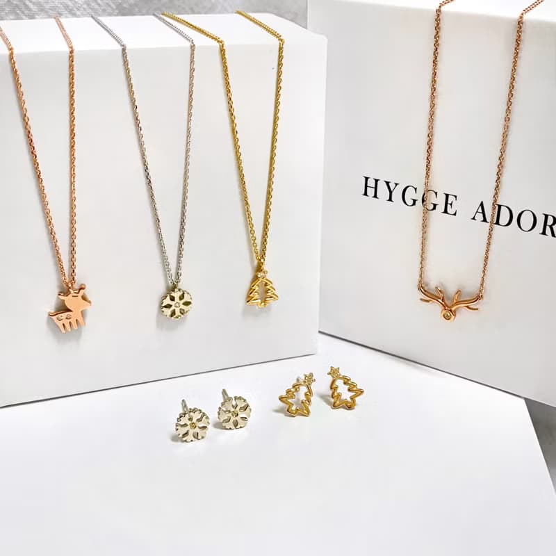 14K | 冬之小鹿_項鍊