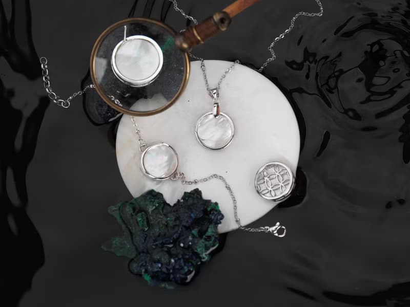 深海寶藏 - 聯名款式 - 窗花x貝殼項鍊