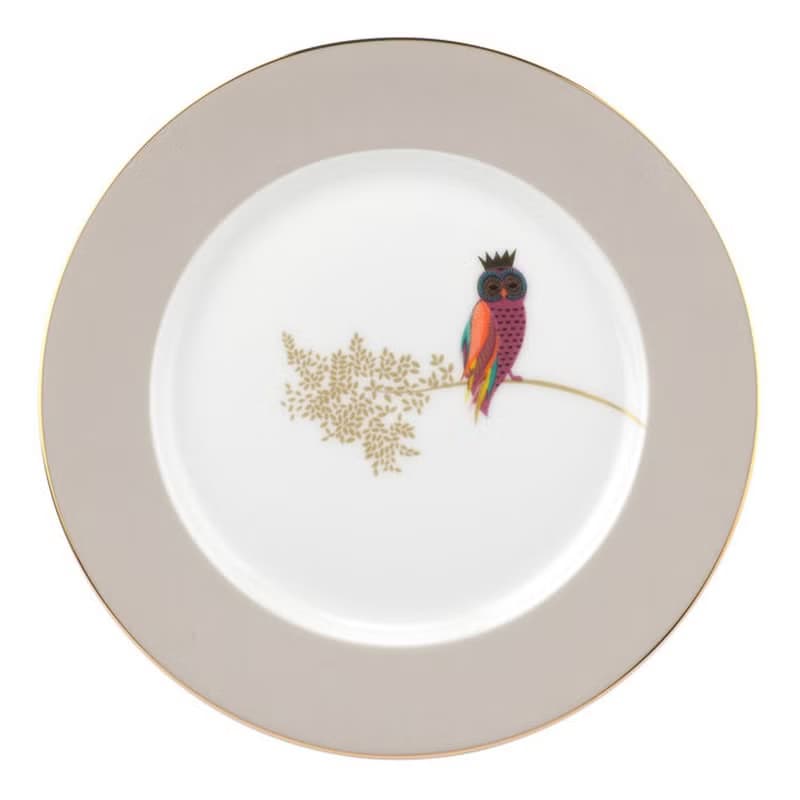 Sara Miller 皮卡迪利系列-20CM盤(貓頭鷹)