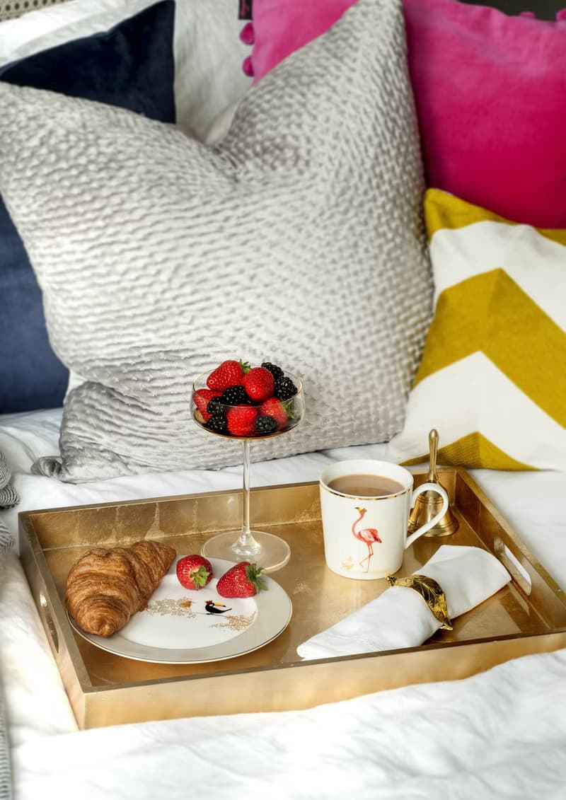 Sara Miller 皮卡迪利系列-20CM盤(貓頭鷹)