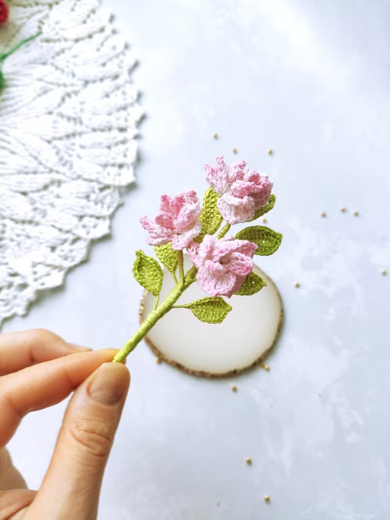 奧運鮮花胸針 奧運花花 奧運花束別針 鉤針胸針 北京奧運會