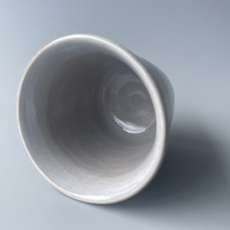 @studio_florero 絞胎握杯 練り上げ 湯吞み