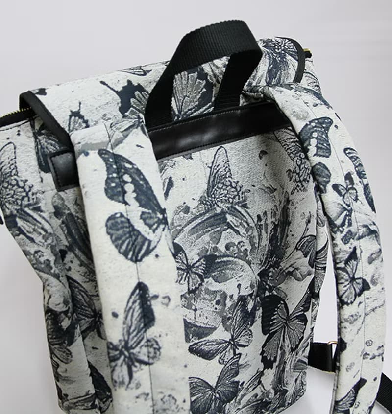 電腦包 筆電包 大容量 /  防潑水 / 緹花 輕旅行後背包 迷彩青蛙